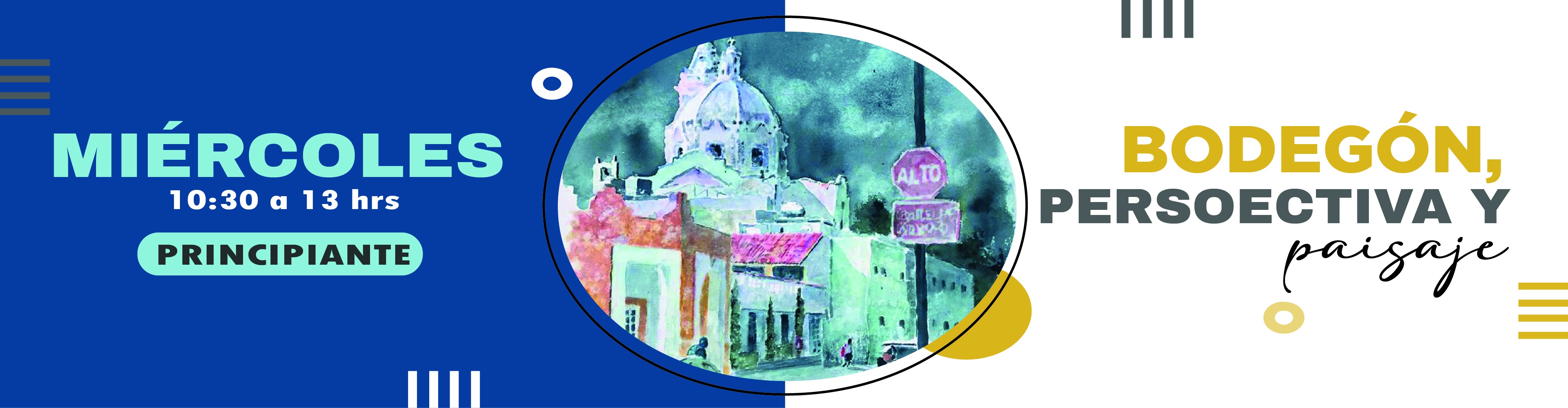 Bodegón, perspectiva y paisaje